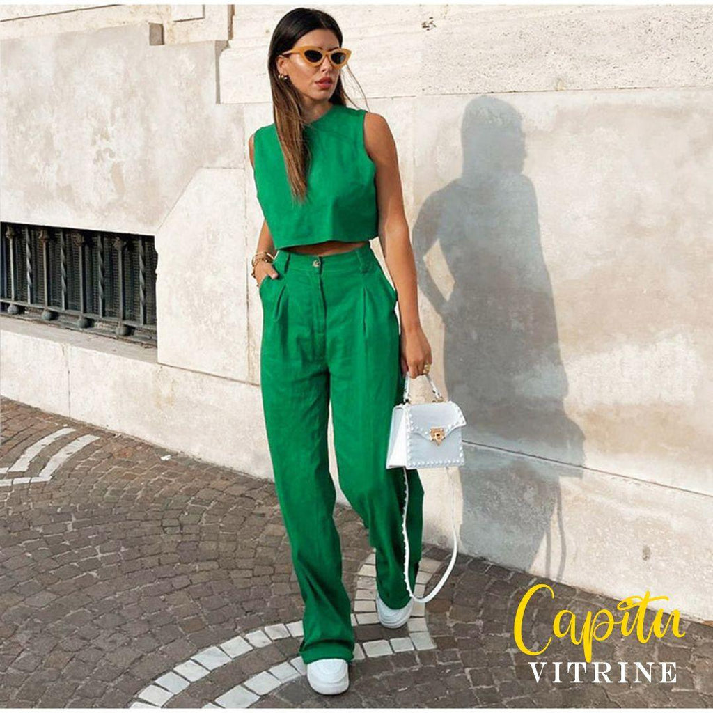 Conjunto verde Chloe